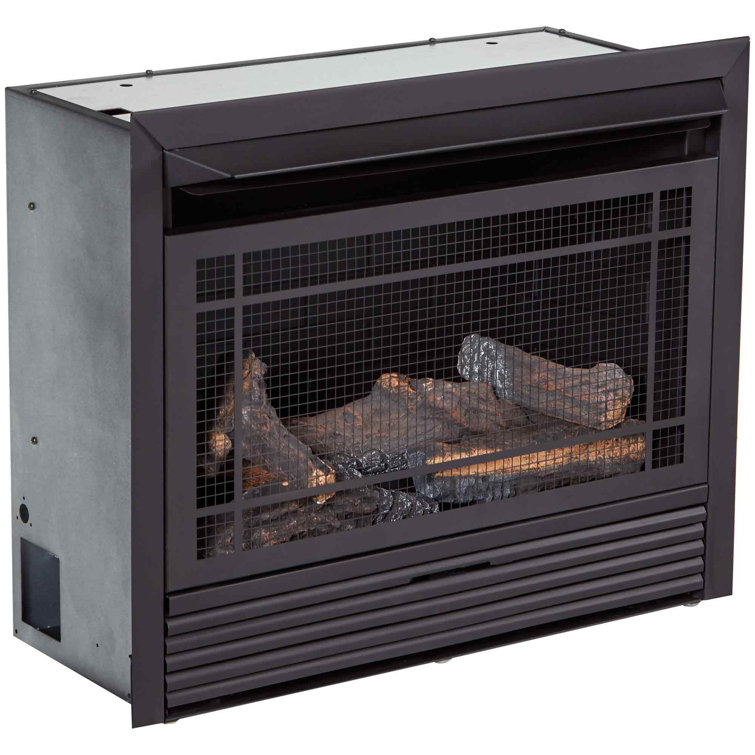 Charlton Home® Hardwick Vent Free Recessed Natural Gas/Propane